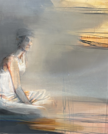 Maleri 120 x 150 cm